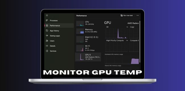 how to monitor gpu temperature
